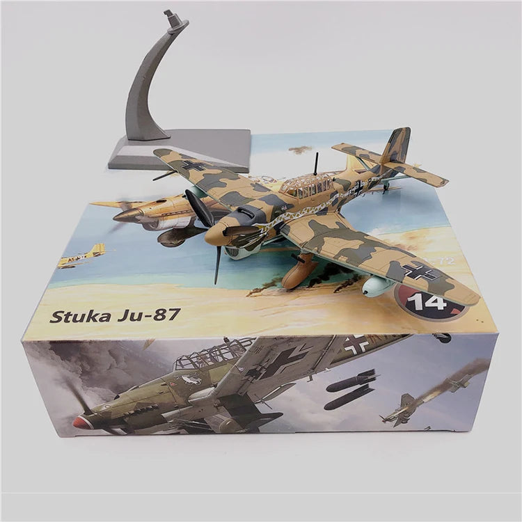 Fighter Aircraft Models Scale 1:72 Diecast Collectible Model