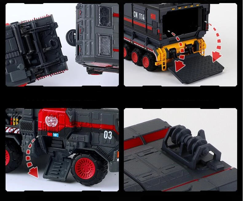 Military transport vehicle Collectible Diecast Model