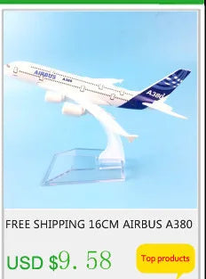 JASON TUTU 20cm Air Asia Airbus A320 Plane Model Airplane Model Aircraft Model 1:300 Diecast Metal planes toys Collect
