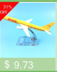 JASON TUTU 20cm Plane Model Airplane Model FedEx Aviation Boeing 777 Aircraft Model 1:300 Diecast Metal Airplanes Planes Toys