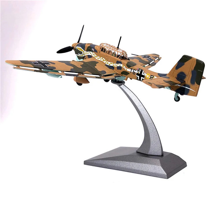 Fighter Aircraft Models Scale 1:72 Diecast Collectible Model