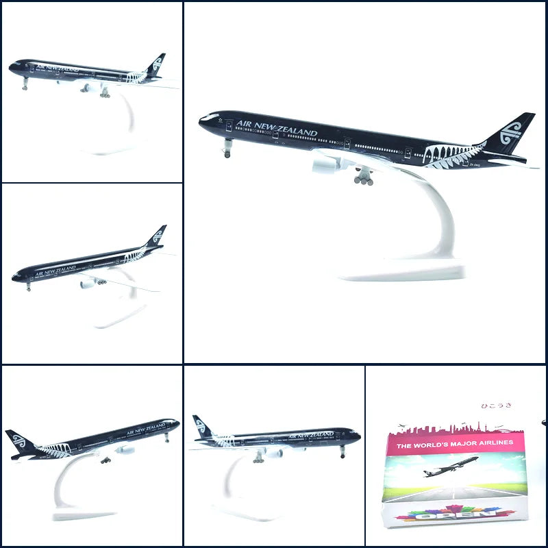 JASON TUTU 20cm Air New Zealand Boeing 777 Plane Model Airplane Model Aircraft 1:300 Diecast Metal planes factory Dropshipping
