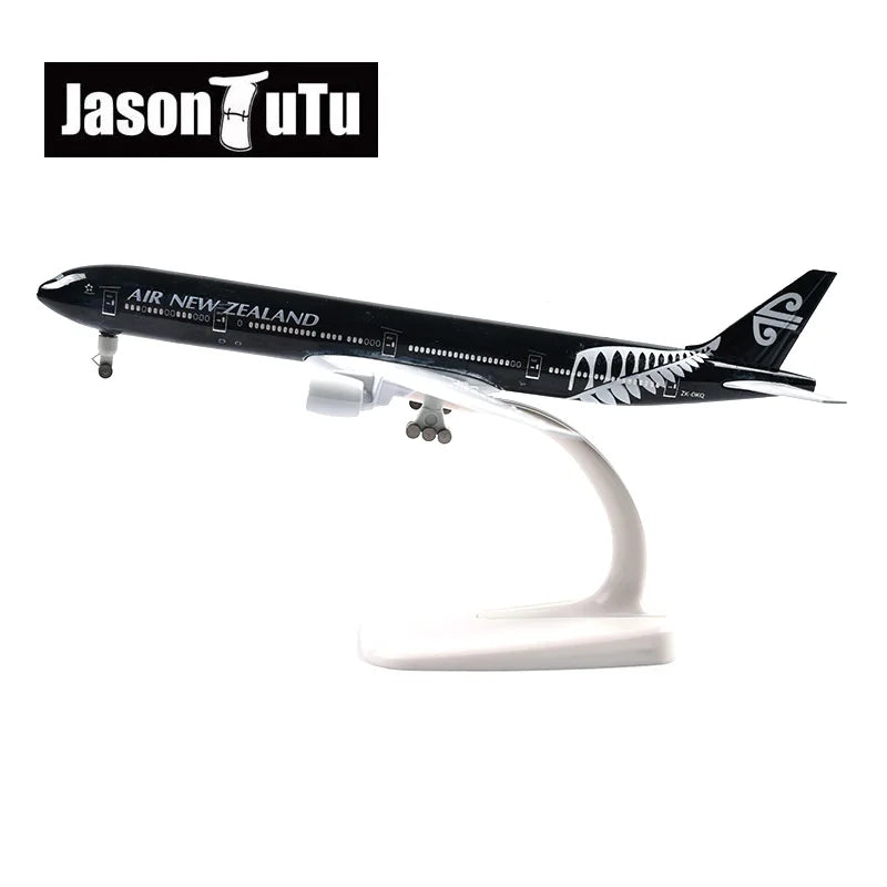 JASON TUTU 20cm Air New Zealand Boeing 777 Plane Model Airplane Model Aircraft 1:300 Diecast Metal planes factory Dropshipping