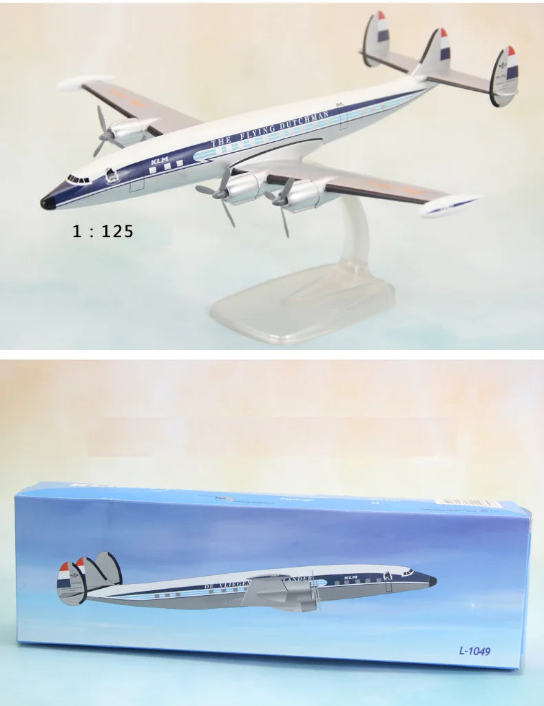 JASON TUTU 1/200 Scale KLM Plane Model Airplane Model Aircraft Assemble Plastic Airplane Dropshipping