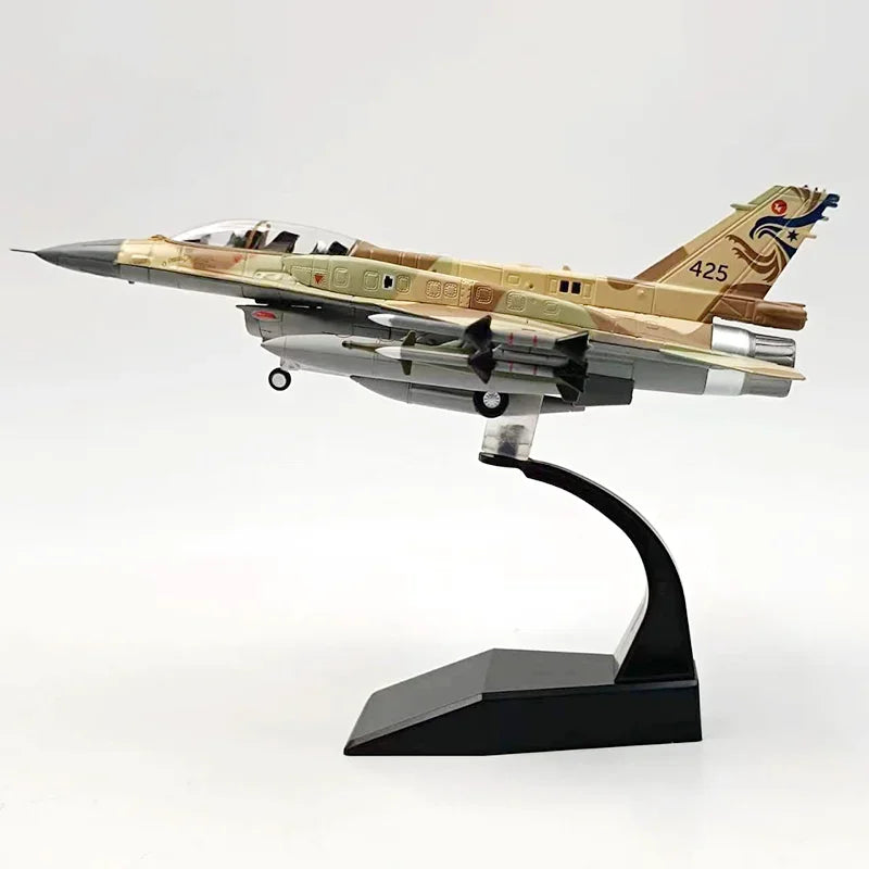 F16I Israel Air Force Fighter Aircraft Diecast Collectible Model