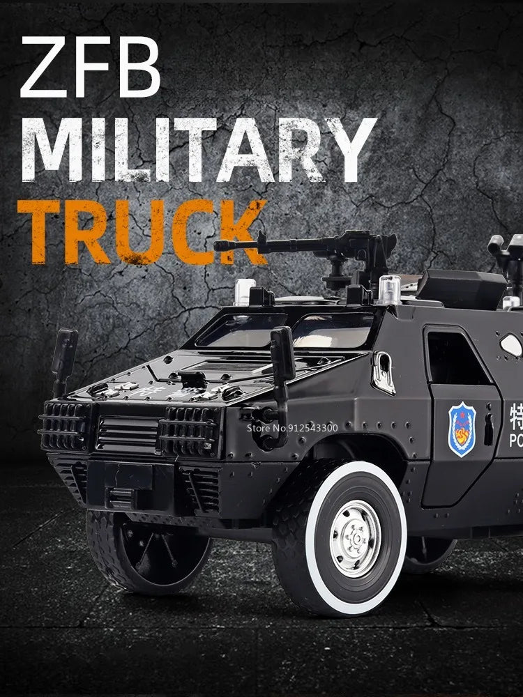 Armored Military Off-road Vehicle Diecast Model Collection