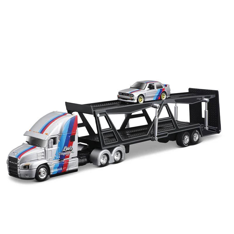 Maisto 1:64 MACK Anthem LoneStar UP Transport Trailer Diecast Model