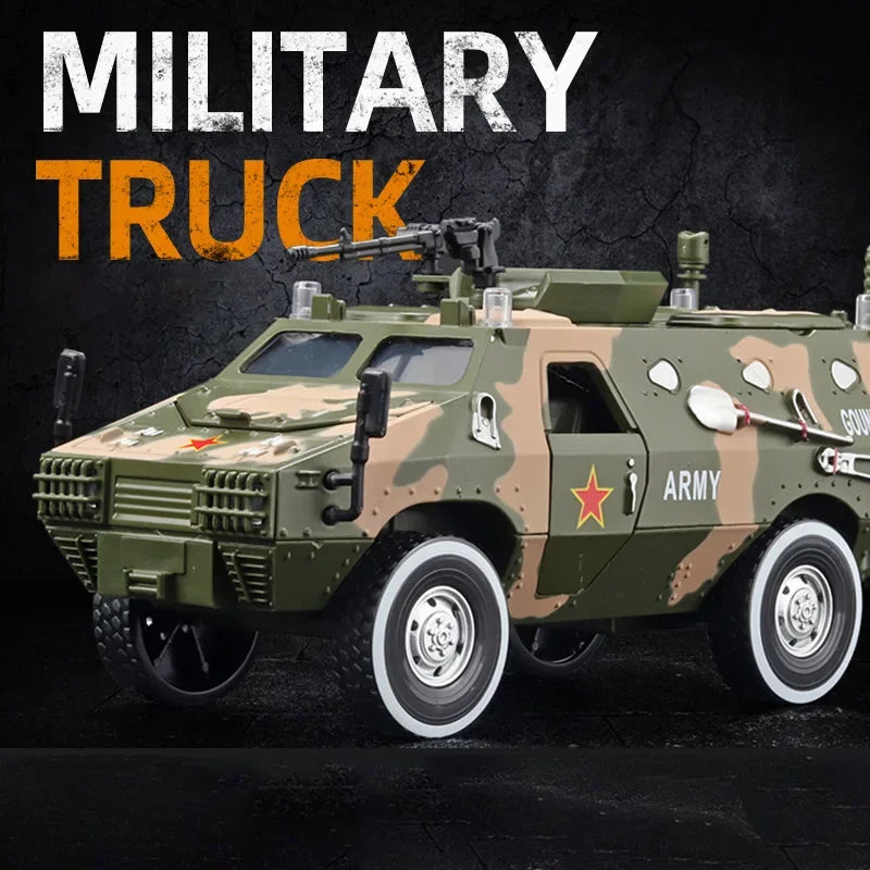 Armored Military Off-road Vehicle Diecast Model Collection
