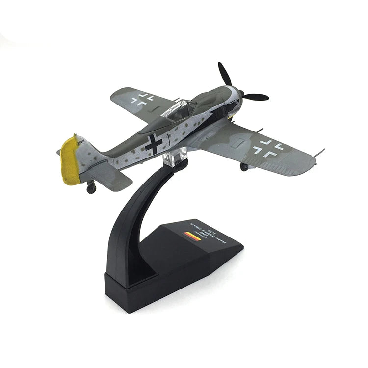 JASON TUTU 1/72 Scale (Focke-Wulf)Fw-190 Fighter Alloy Military Aircraft Model Diecast Metal Model Plane Drop shipping