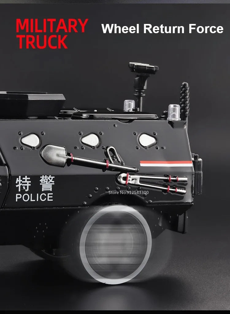 Armored Military Off-road Vehicle Diecast Model Collection