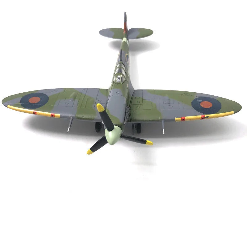 JASON TUTU 1/72 Scale Spitfire Fighter Diecast Metal Military Aircraft Model Collection Drop Shipping