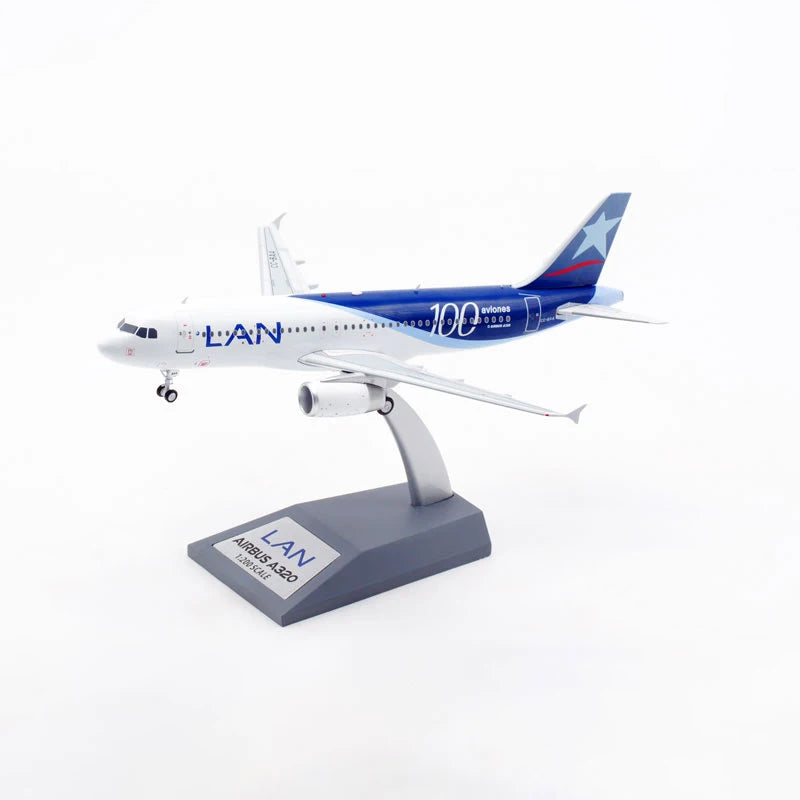 1:200 Scale Chilean A320 CC-BAA aircraft Simulation Airplane Alloy Model Static Display Collectible Gift Toy Souvenir Decration