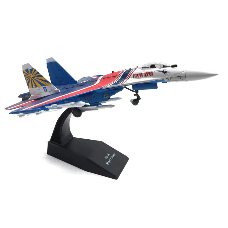 JASON TUTU 1/100 Scale Russia Su27 Military Model Aircraft Model SU-27 fighter jet alloy Plane Drop Shipping