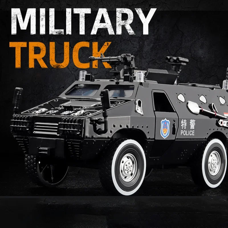 Armored Military Off-road Vehicle Diecast Model Collection