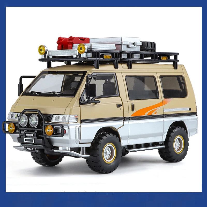 Mitsubishi Delica Mini Off Road VAN RV Diecast Car Model