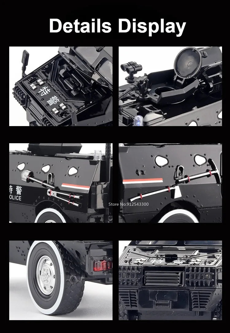 Armored Military Off-road Vehicle Diecast Model Collection