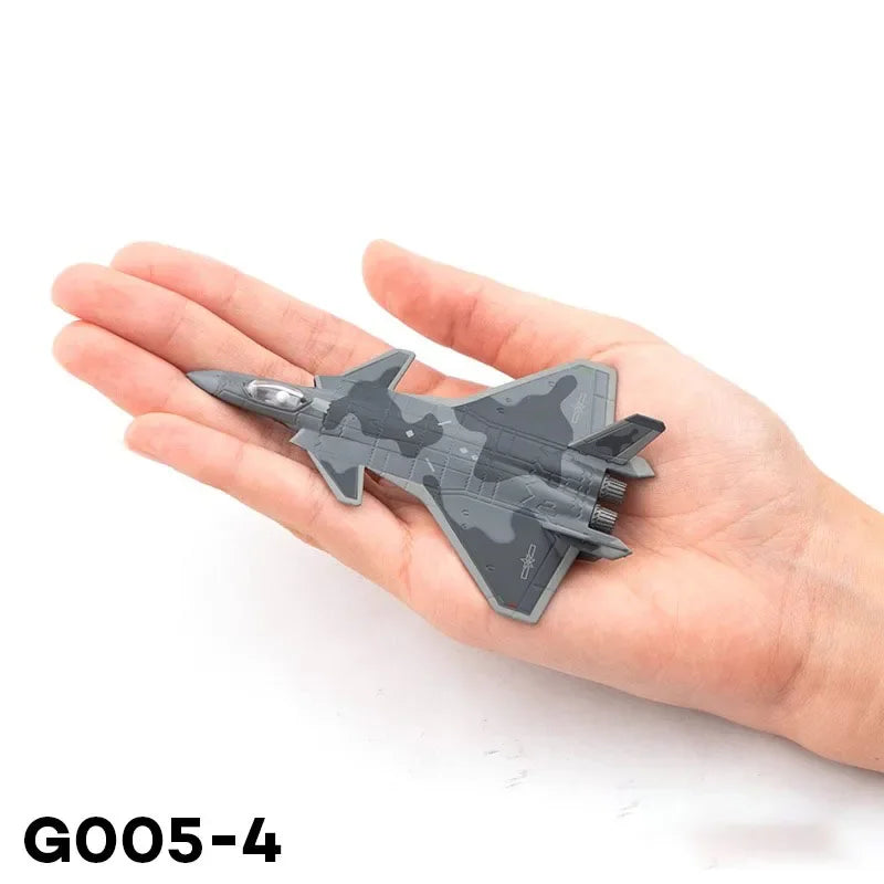 Diecast 1/200 Scale J-20 Stealth Fighter Simulation Alloy fighter Model Static Display Collectible Gift Toy Souvenir Decration