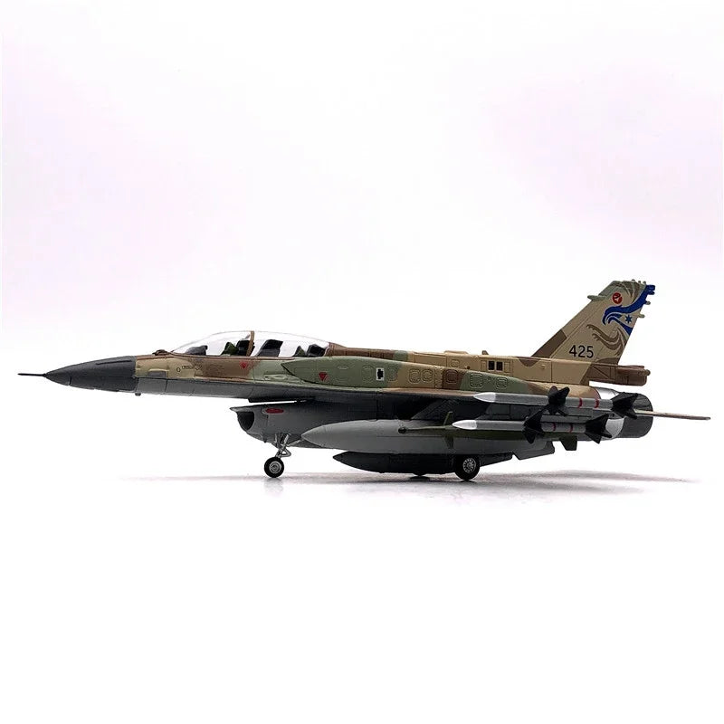 F16I Israel Air Force Fighter Aircraft Diecast Collectible Model