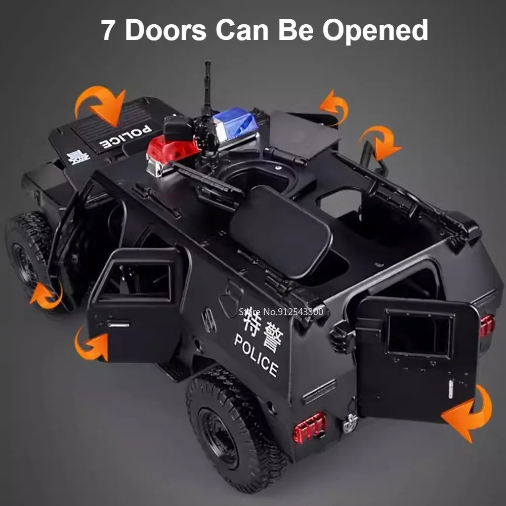 Armored Military Off-road Vehicle Diecast Model Collection