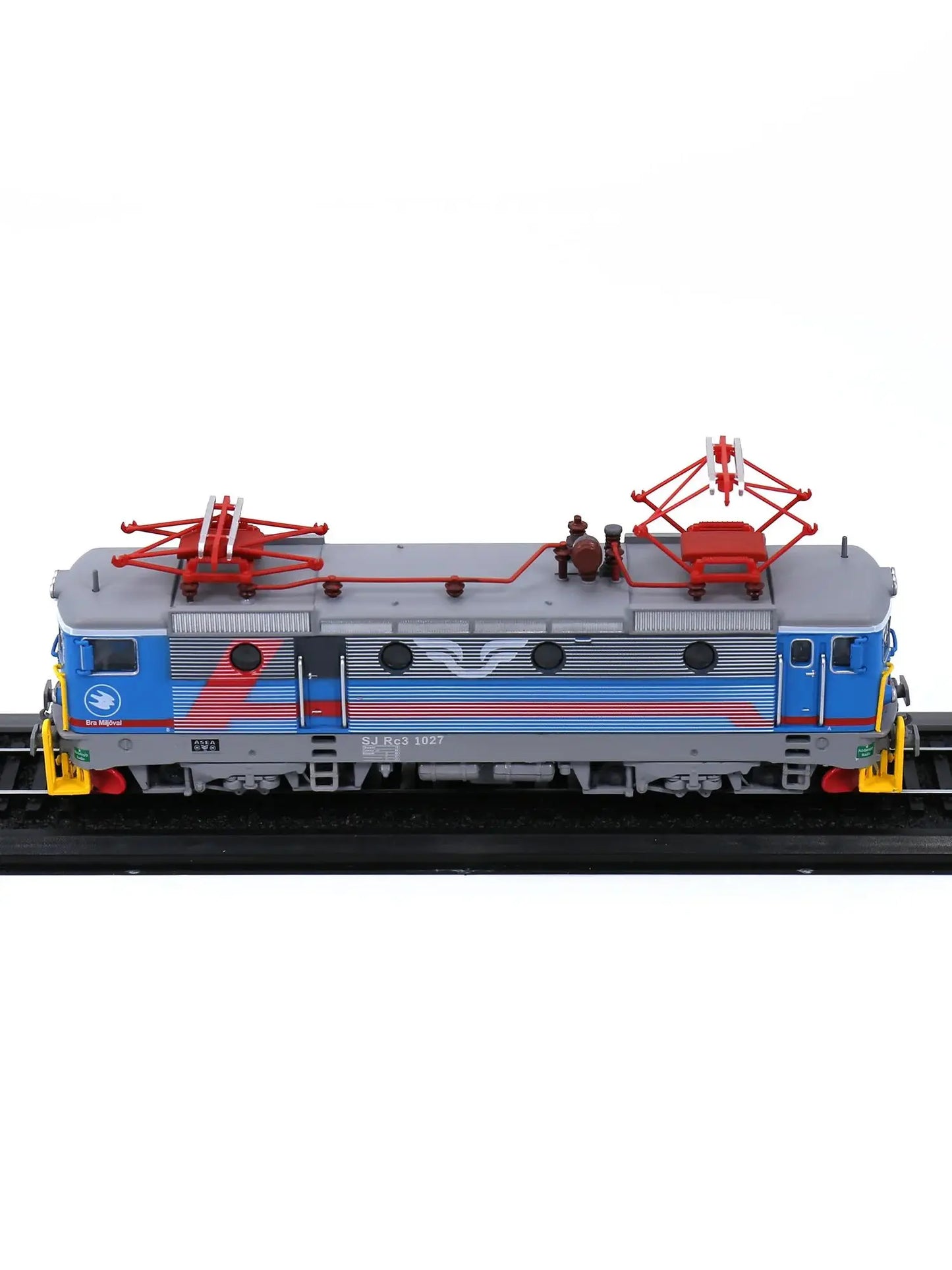 1:87 HO Scale RC3 Nr1027 Retro Electric Locomotive Model – High-End Collectible Display Train