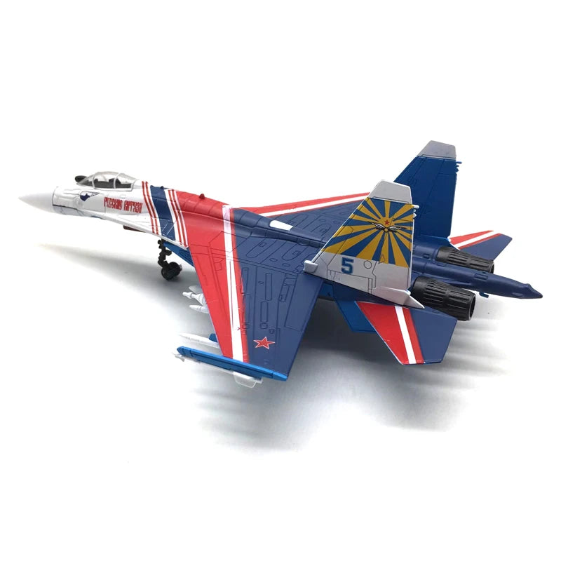 JASON TUTU 1/100 Scale Russia Su27 Military Model Aircraft Model SU-27 fighter jet alloy Plane Drop Shipping