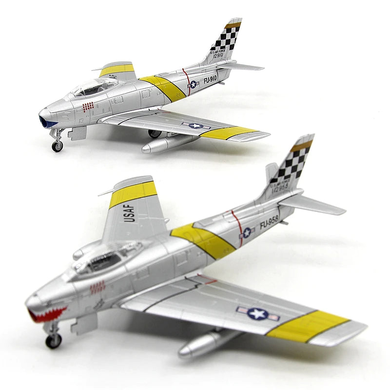 U.S. Air Force F-86F Sabre Fighter Diecast Model Collection