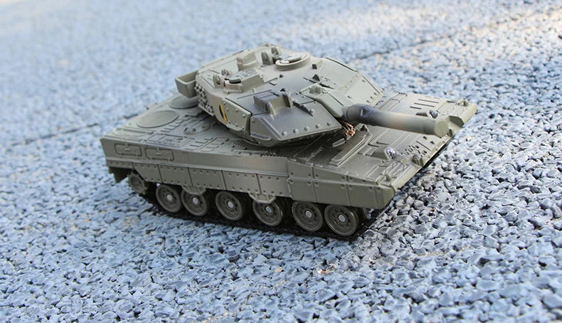Main Battle Tank Leopard 2 M1A2 Abrams Type 99 - Diecast Collectible Model - Sound & Light Edition