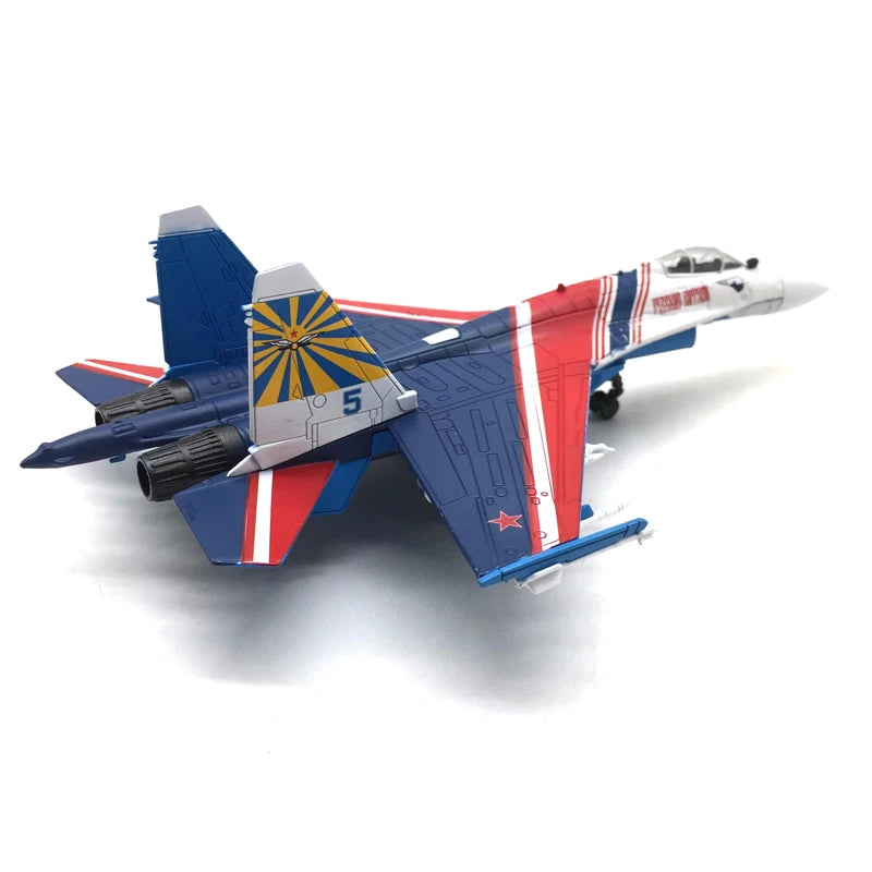 JASON TUTU 1/100 Scale Russia Su27 Military Model Aircraft Model SU-27 fighter jet alloy Plane Drop Shipping