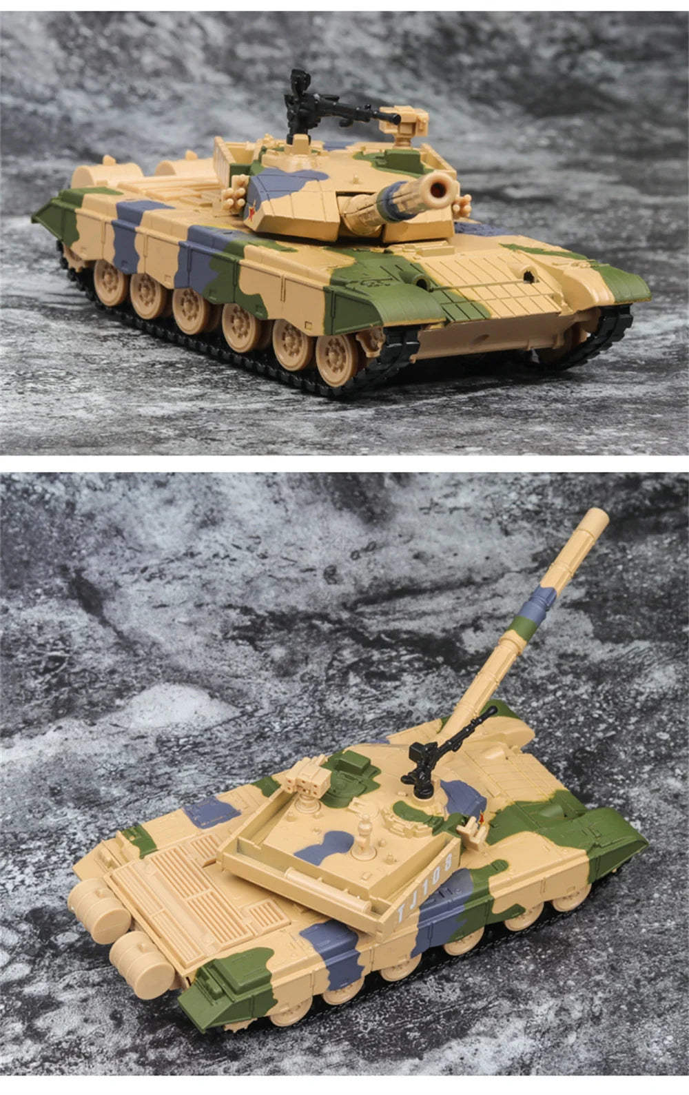 Type ZTZ-99 Tank Diecast Collectible Model - Sound & Light Edition