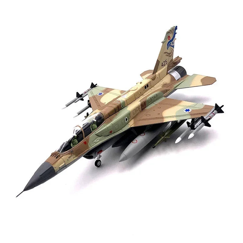 F16I Israel Air Force Fighter Aircraft Diecast Collectible Model