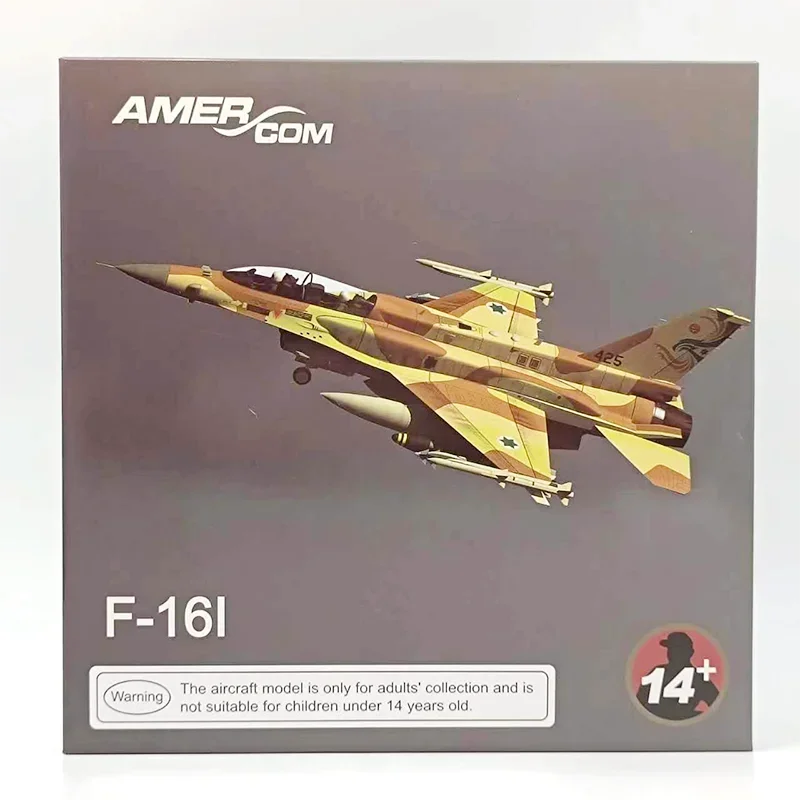 F16I Israel Air Force Fighter Aircraft Diecast Collectible Model