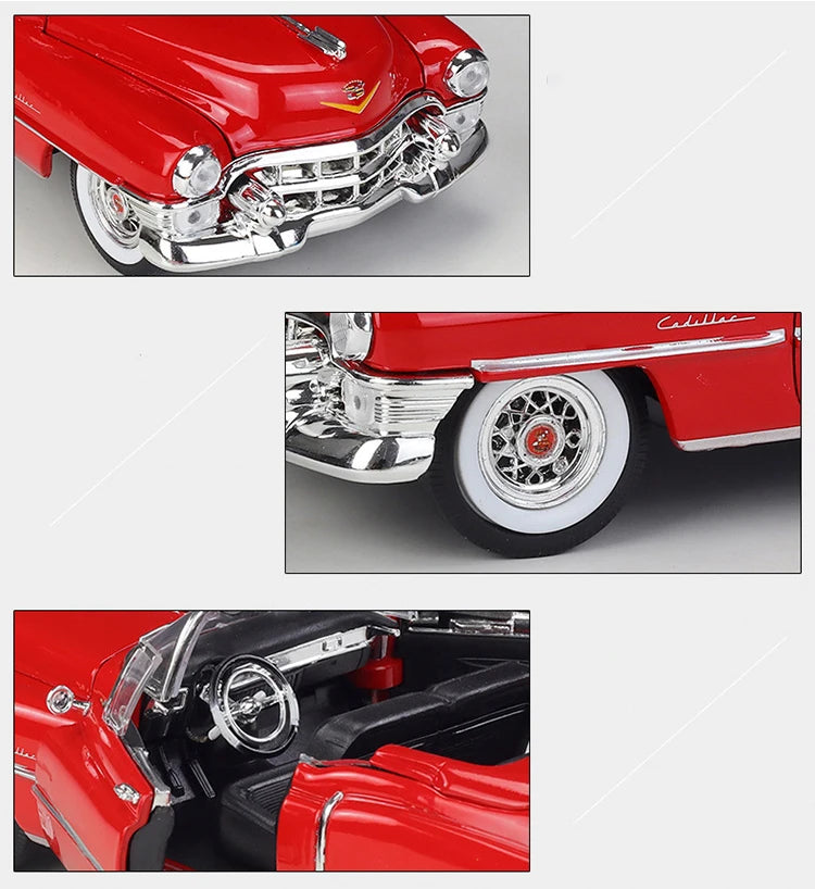 WELLY 1:24 Cadillac Eldorado 1953 Alloy Car Diecast Model Model Car