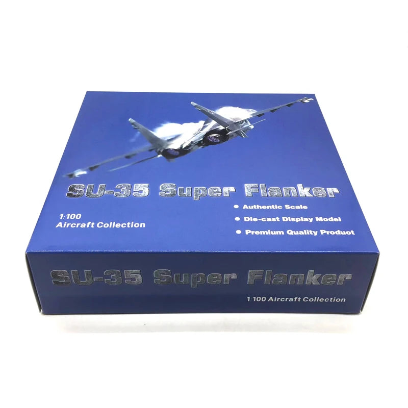 JASON TUTU 1/100 Scale Su35 Alloy Model Russian Fighter SU-35 Aircraft Model Plane Drop Shipping