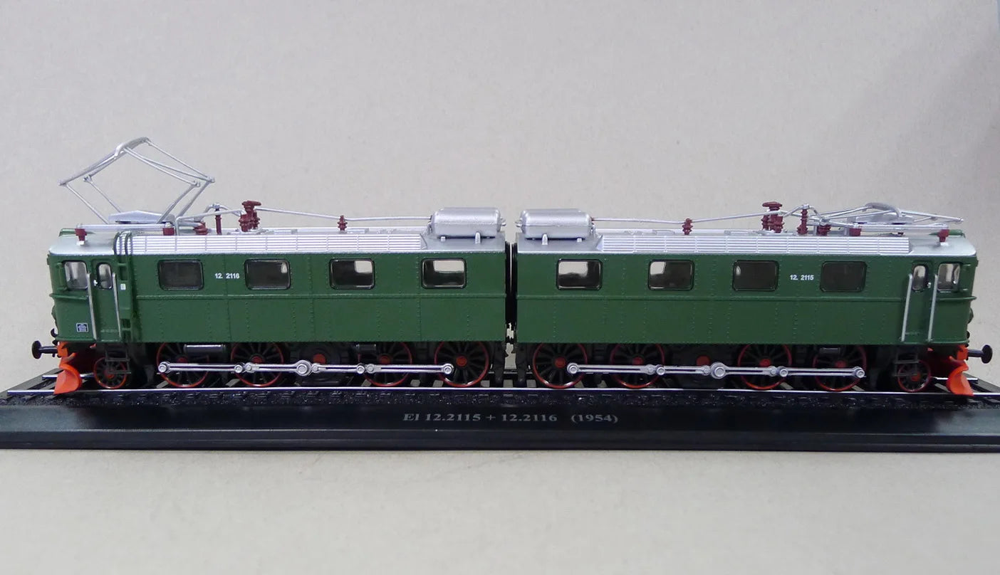 Atlas El 12.2115 + 12.2116 (1954) TRAIN 1/87 Diecast Model