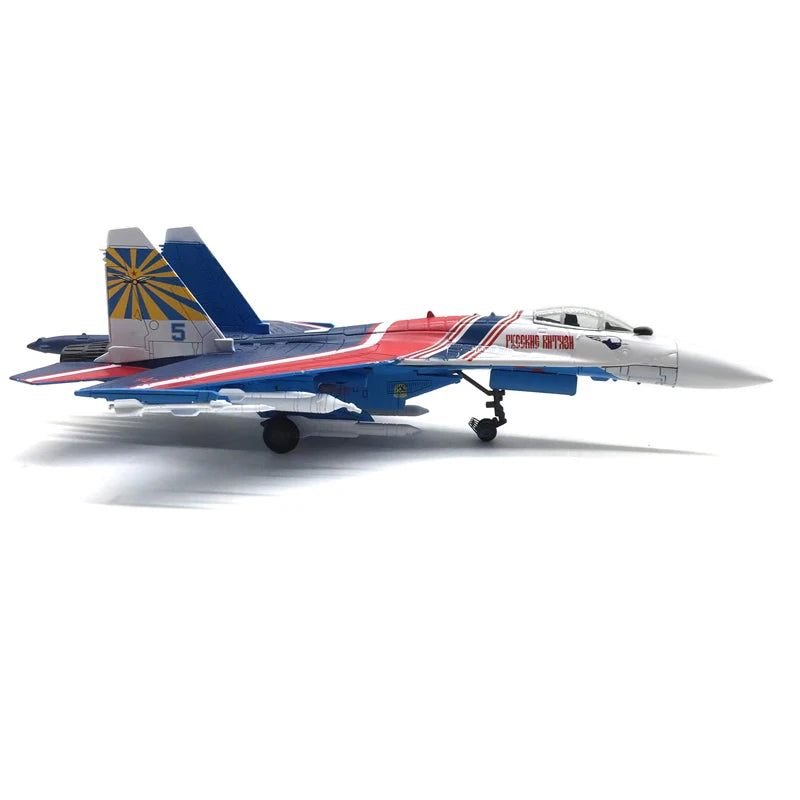 JASON TUTU 1/100 Scale Su35 Alloy Model Russian Fighter SU-35 Aircraft Model Plane Drop Shipping