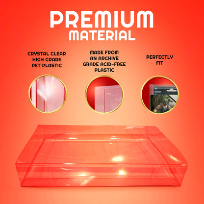 EVORETRO Display Case Protector for GI Joe Classified - No Window box with Hanger pack of 10