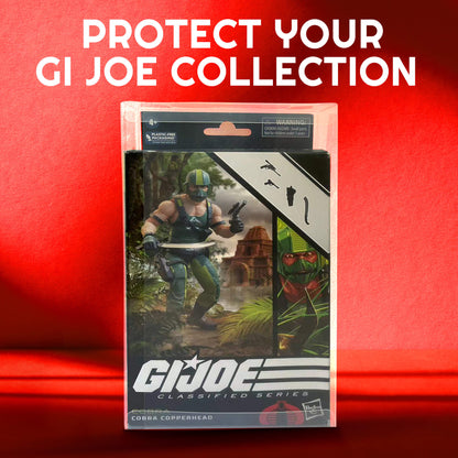 EVORETRO Display Case Protector for GI Joe Classified - No Window box with Hanger pack of 10