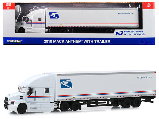 2019 Mack Anthem 18 Wheeler Tractor-Trailer \USPS\" (United States
