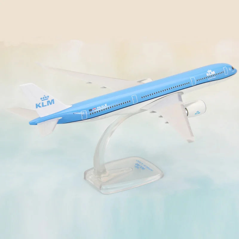JASON TUTU 1/200 Scale KLM Plane Model Airplane Model Aircraft Assemble Plastic Airplane Dropshipping