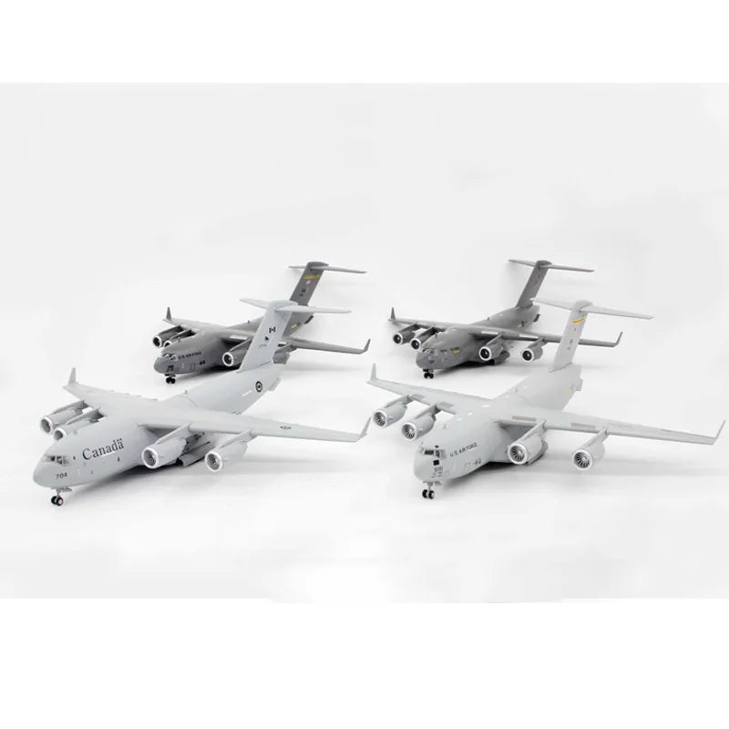 JASON TUTU 1/200 Scale Alloy Model Diecast Aircraft Model USAF C-17 Globemaster III Tactical Military Transport Drop Shipping