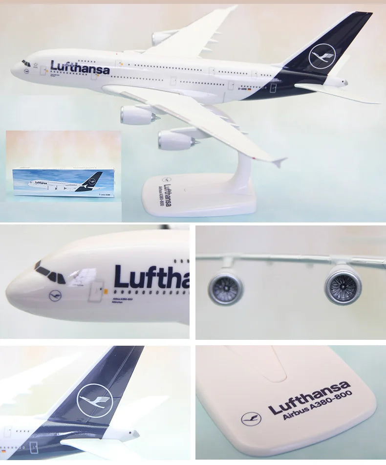 JASON TUTU 1/200 Scale KLM Plane Model Airplane Model Aircraft Assemble Plastic Airplane Dropshipping