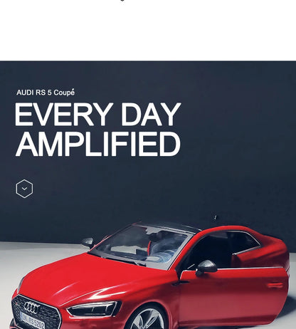 Bburago 1:24 Audi RS5 Coupe Supercar Alloy Car Model Diecasts & Toy Vehicles Collection Car Toy Boy Birthday gifts
