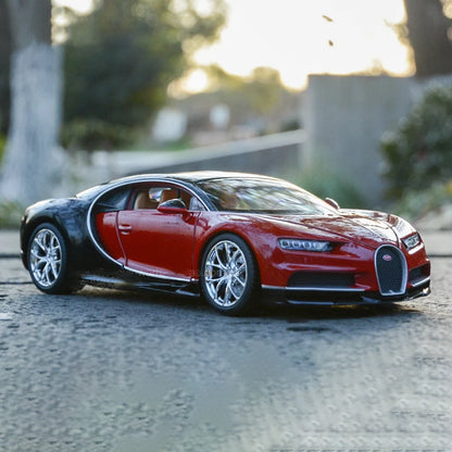 WELLY 1:24 Bugatti Veyron Chiron Supercar Alloy Car Model Diecasts & Toy Vehicles Collect Car Toy Boy Birthday gifts