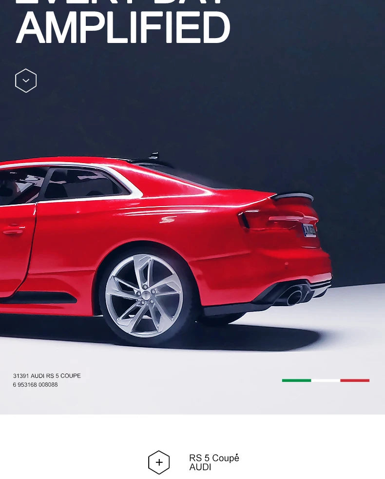 Bburago 1:24 Audi RS5 Coupe Supercar Alloy Car Model Diecasts & Toy Vehicles Collection Car Toy Boy Birthday gifts