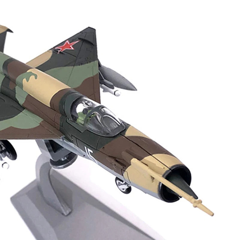 Aircraft Plane model former Soviet Air Force fighter MiG-21 airplane Alloy model diecast 1:72 metal Planes