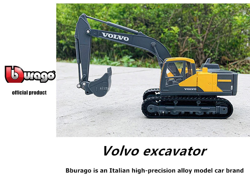 BBURAGO Diecast Construction Vehicle Models