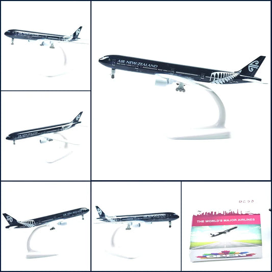 JASON TUTU 20cm Air New Zealand Boeing 777 Plane Model Airplane Model Aircraft 1:300 Diecast Metal planes factory Dropshipping