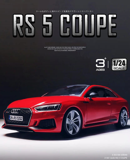 Bburago 1:24 Audi RS5 Coupe Supercar Alloy Car Model Diecasts & Toy Vehicles Collection Car Toy Boy Birthday gifts