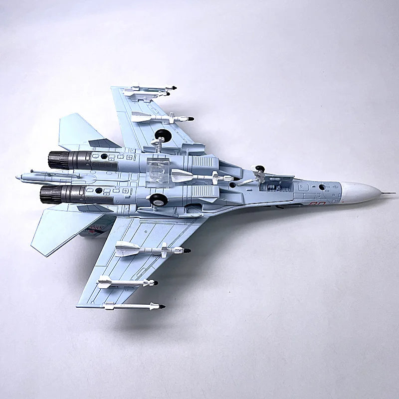 JASON TUTU 1/100 Scale Su35 Alloy Model Russian Fighter SU-35 Aircraft Model Plane Drop Shipping