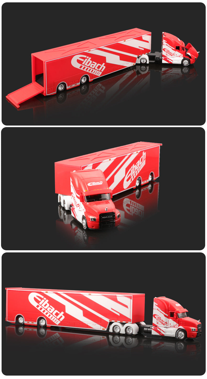 Maisto 1:64 MACK Anthem LoneStar UP Transport Trailer Diecast Model